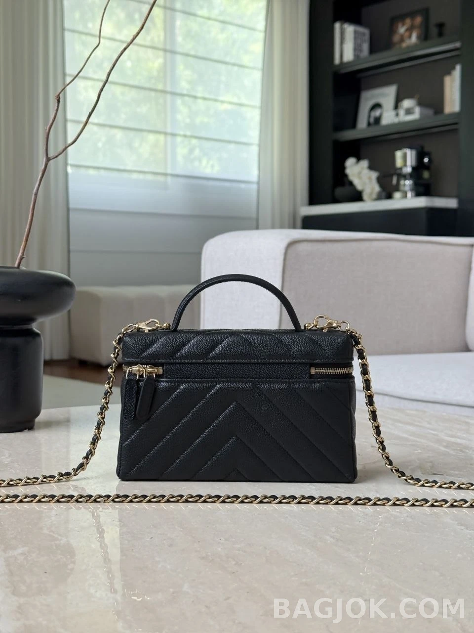 샤넬 Chanel 26s 탑핸들 포쉐트 베니티 케이스 상세 이미지