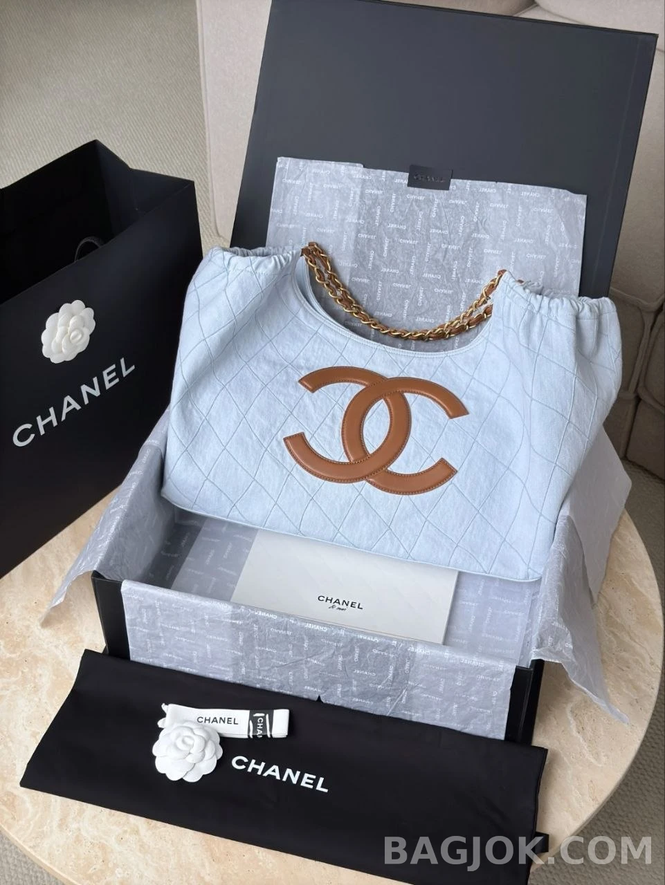 샤넬 Chanel 26m 코코비치 깜봉 쇼퍼백 상세 이미지