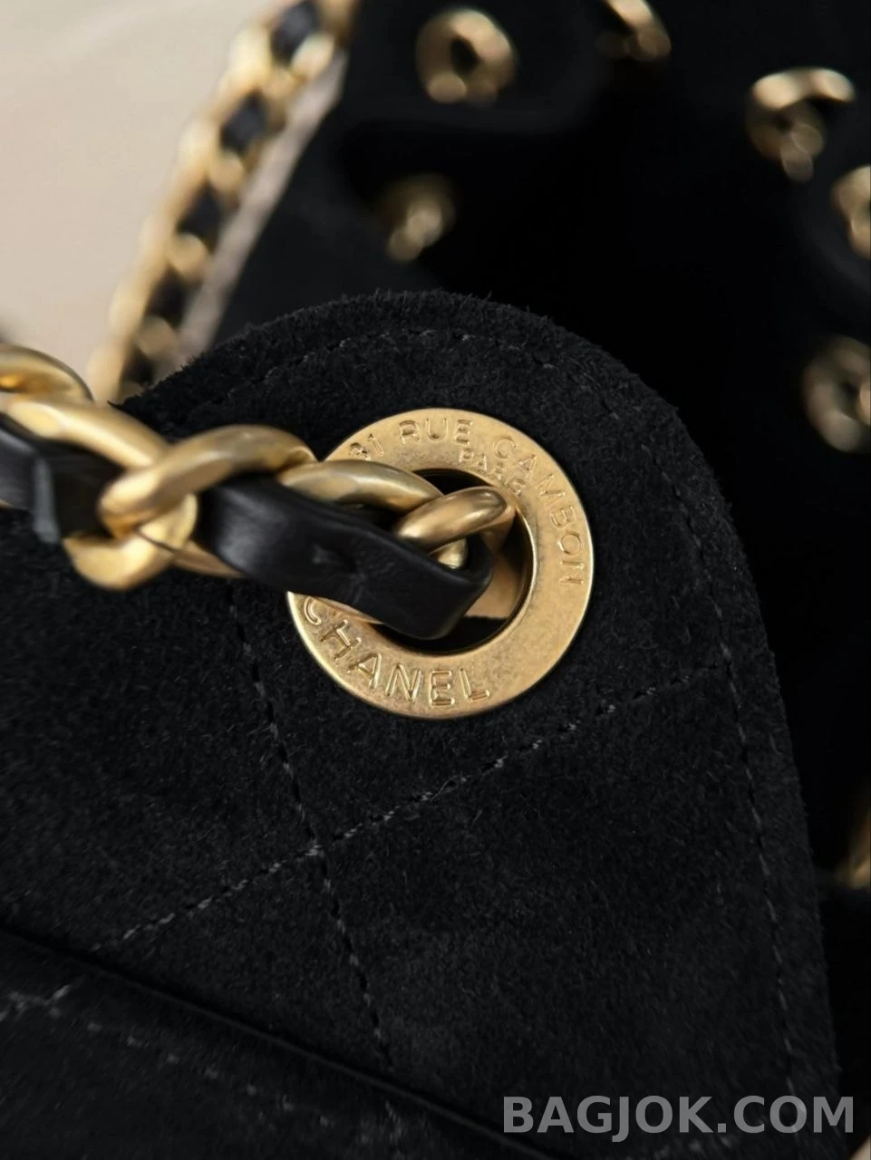 샤넬 Chanel 26C 호보백 미니 스웨이드 상세 이미지