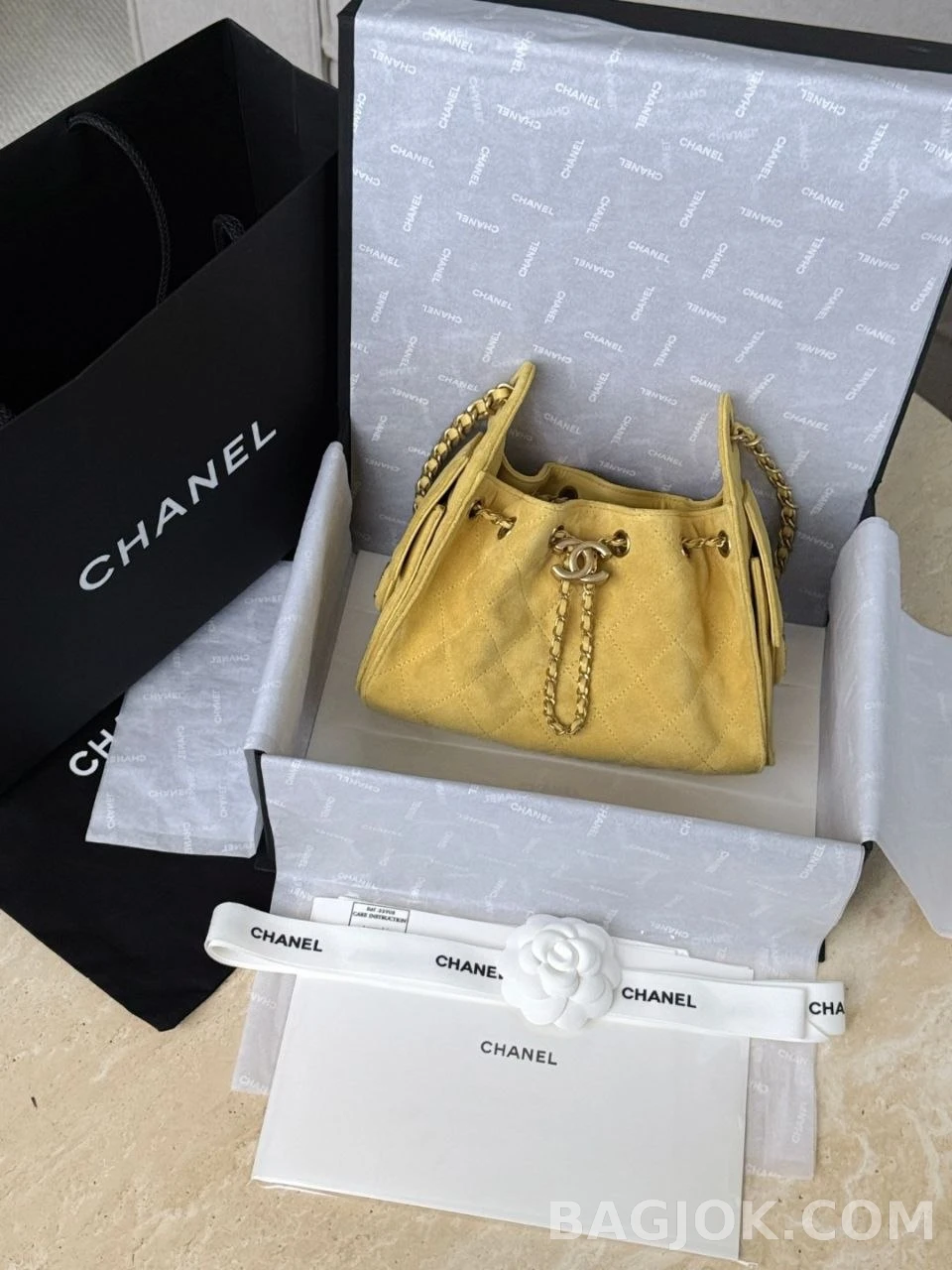 샤넬 Chanel 26C 호보백 미니 스웨이드 상세 이미지