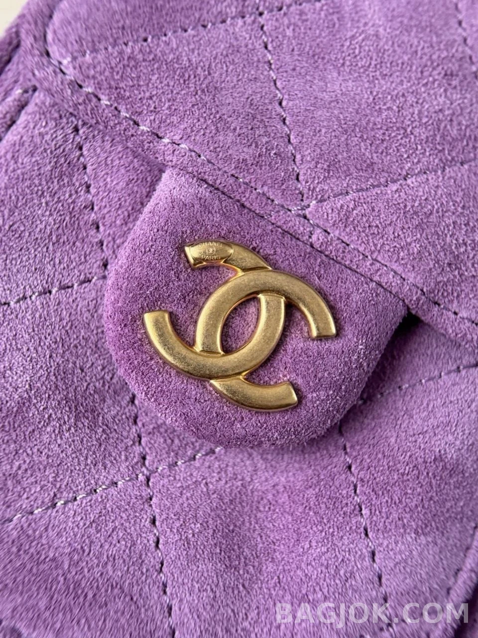 샤넬 Chanel 26C 호보백 미니 스웨이드 상세 이미지