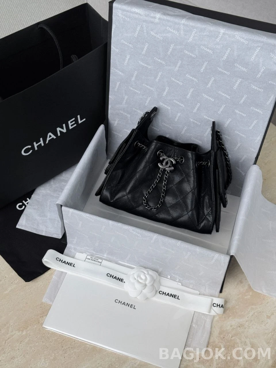샤넬 Chanel 26C 호보백 미니 캐비어 ver.1 상세 이미지