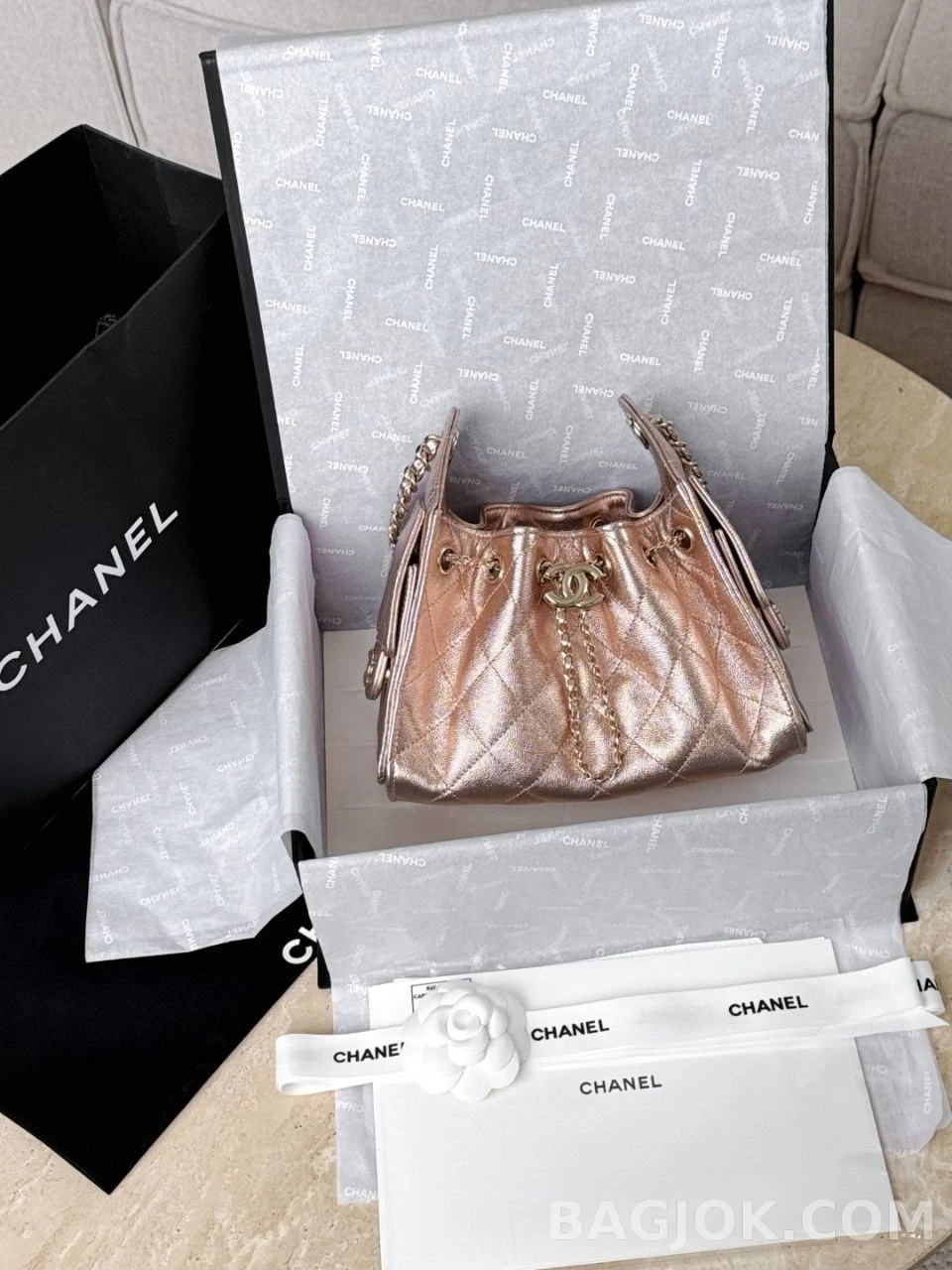 샤넬 Chanel 26C 호보백 미니 캐비어 ver.2 상세 이미지