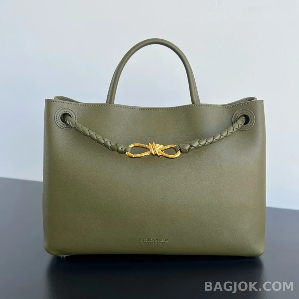 보테가베네타 Bottega Veneta 스무스 레더 안디아모 미디움 상세 이미지