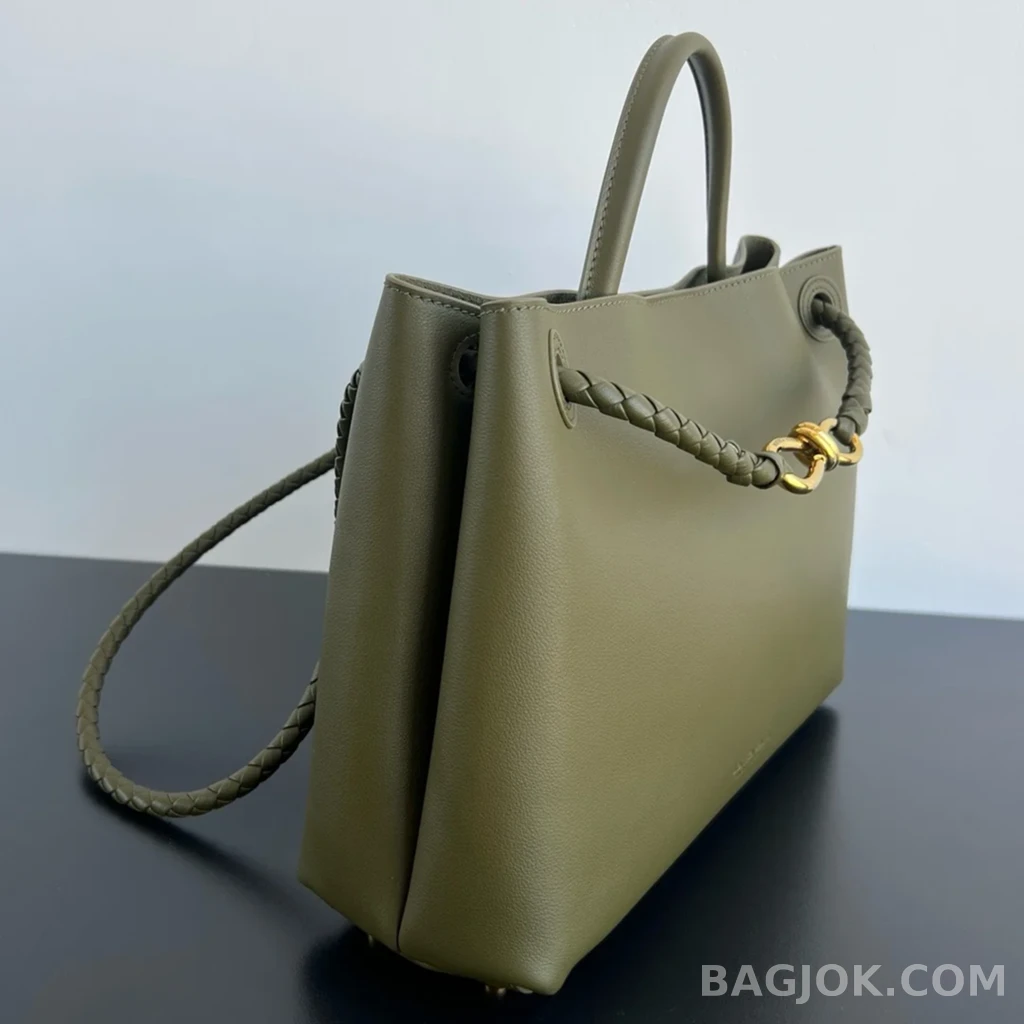 보테가베네타 Bottega Veneta 스무스 레더 안디아모 미디움 상세 이미지