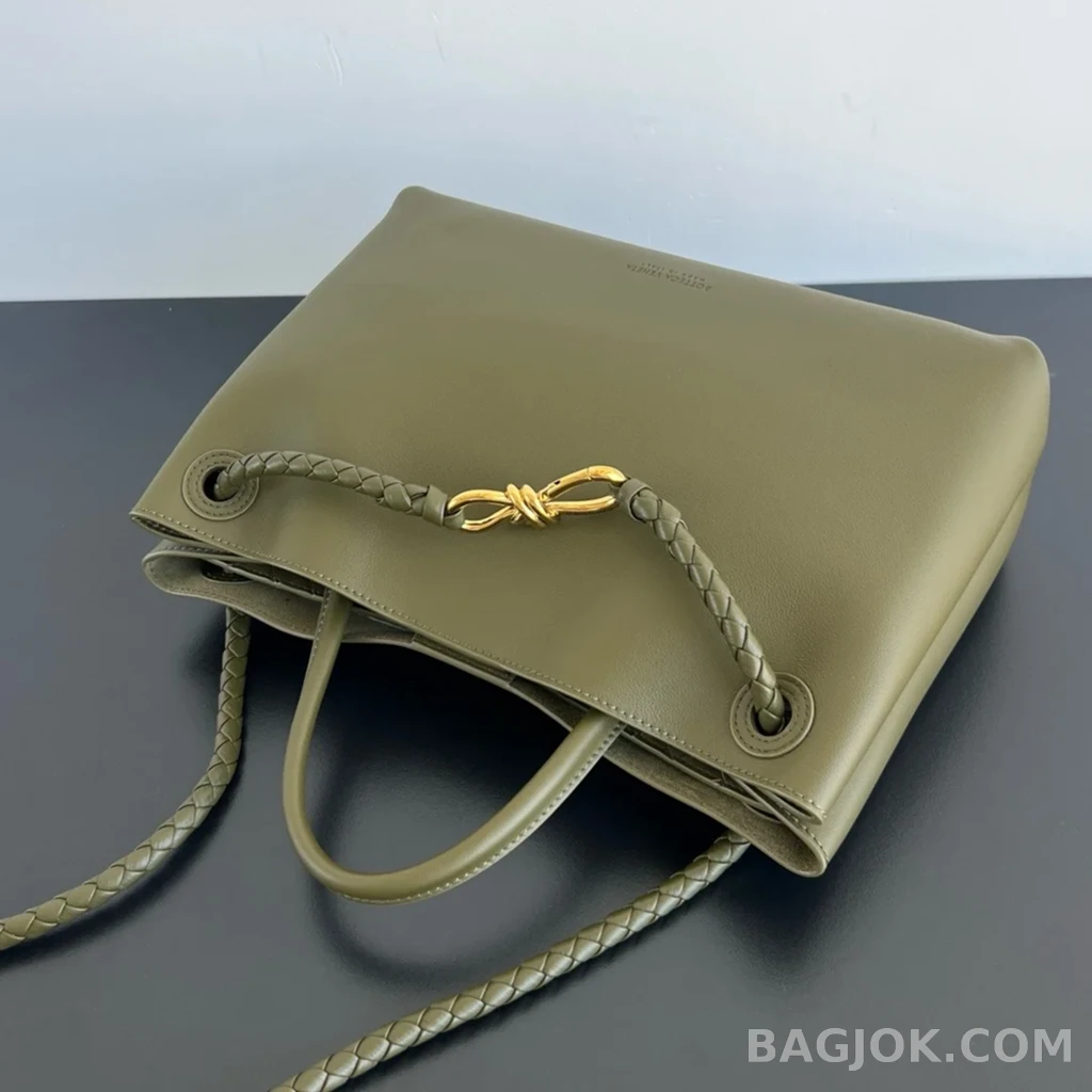 보테가베네타 Bottega Veneta 스무스 레더 안디아모 미디움 상세 이미지