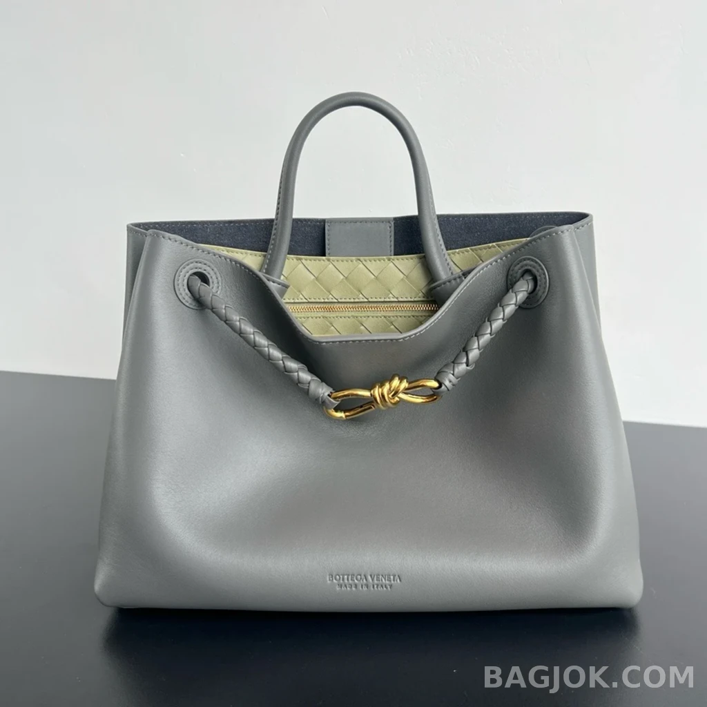 보테가베네타 Bottega Veneta 스무스 레더 안디아모 미디움 상세 이미지
