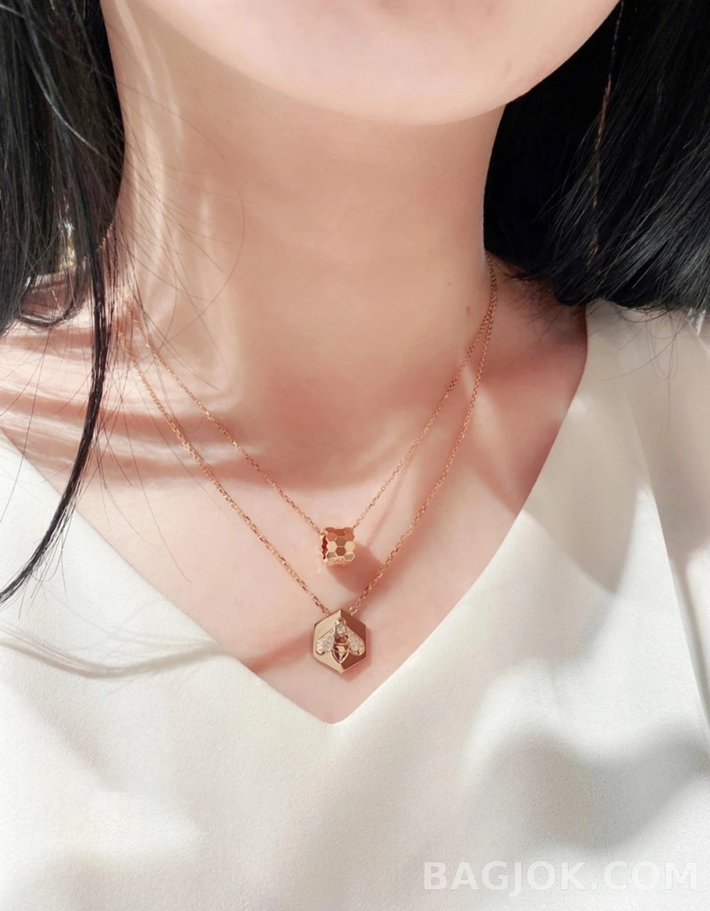 쇼메 Chaumet Bee My Love 벌 배지 목걸이 상세 이미지