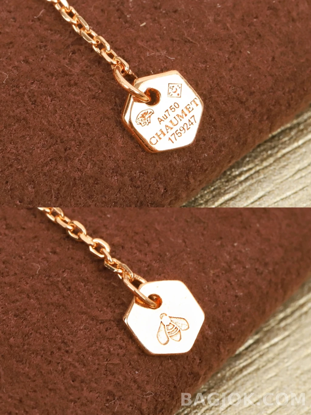 쇼메 Chaumet Bee My Love 벌집 목걸이 상세 이미지