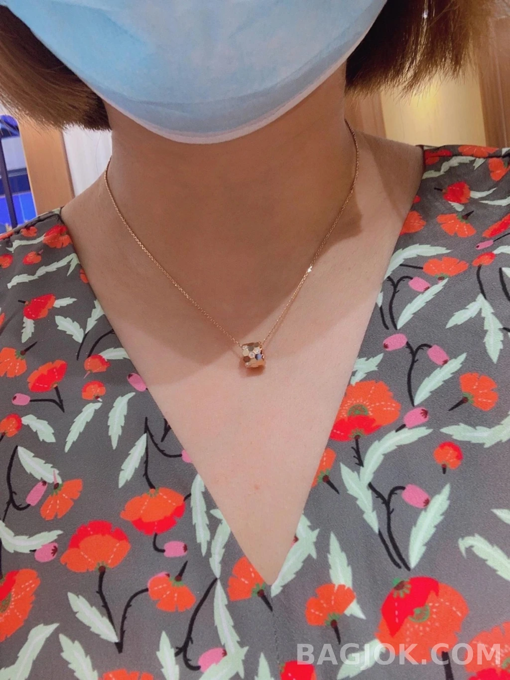 쇼메 Chaumet Bee My Love 벌집 목걸이 상세 이미지