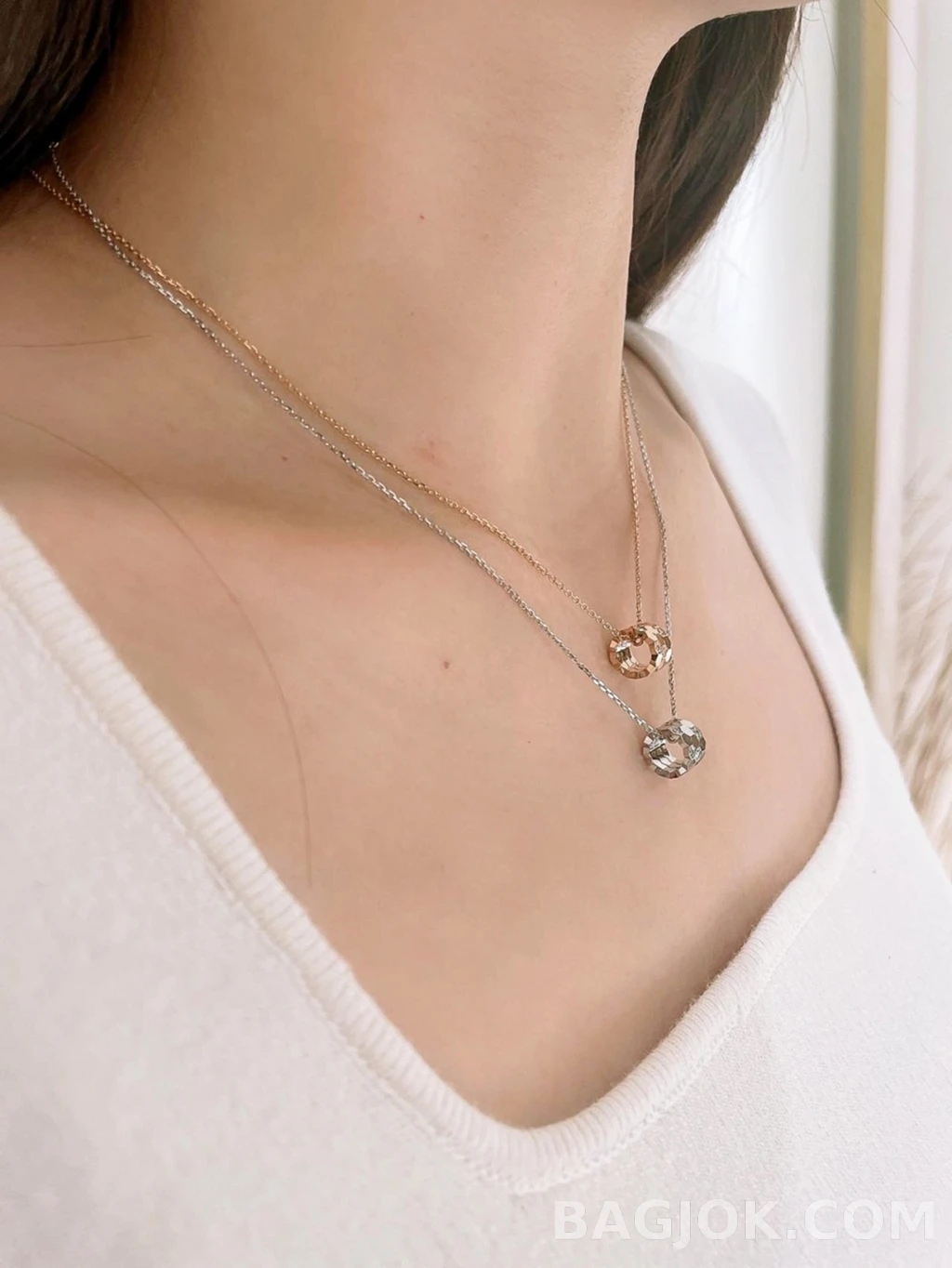 쇼메 Chaumet Bee My Love 벌집 목걸이 상세 이미지
