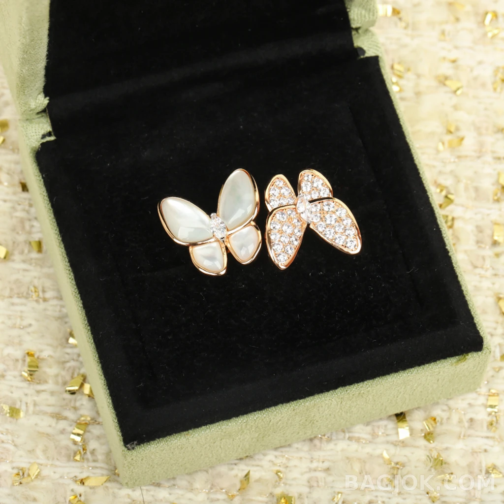 반클리프 아펠 Van Cleef & Arpels Butterfly 비대칭 반지 상세 이미지