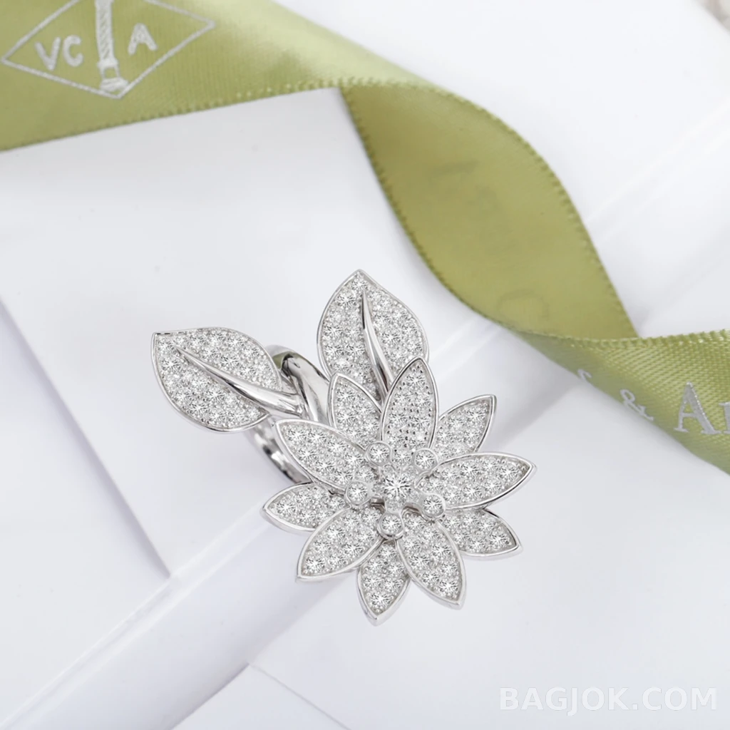 반클리프 아펠 Van Cleef & Arpels Lotus 반지 상세 이미지