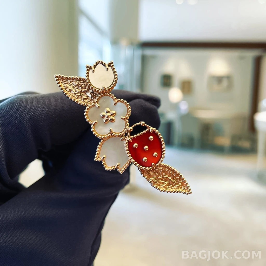 반클리프 아펠 Van Cleef & Arpels Lucky Spring 무당벌레 브로치 상세 이미지