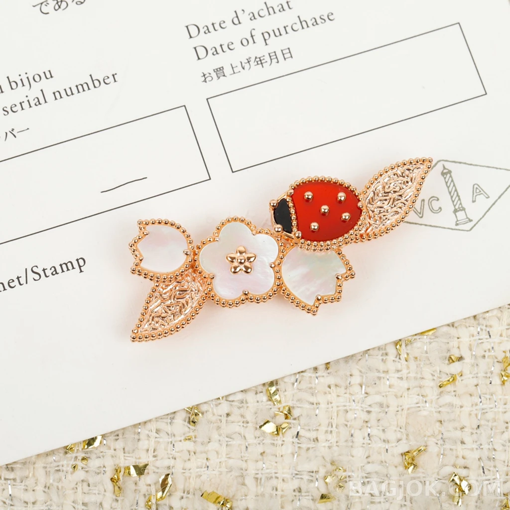 반클리프 아펠 Van Cleef & Arpels Lucky Spring 무당벌레 브로치 상세 이미지