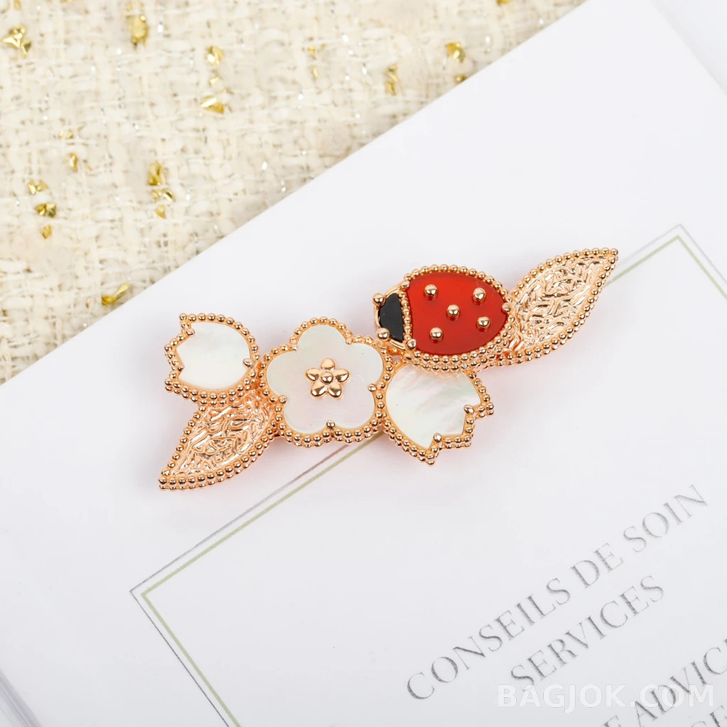 반클리프 아펠 Van Cleef & Arpels Lucky Spring 무당벌레 브로치 상세 이미지