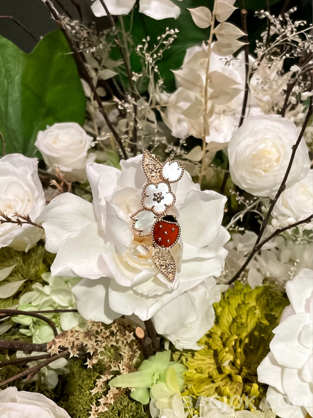 반클리프 아펠 Van Cleef & Arpels Lucky Spring 무당벌레 브로치 상세 이미지