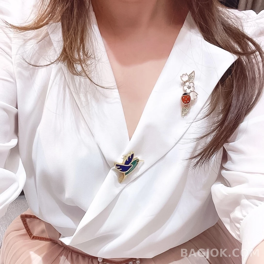 반클리프 아펠 Van Cleef & Arpels Lucky Spring 무당벌레 브로치 상세 이미지