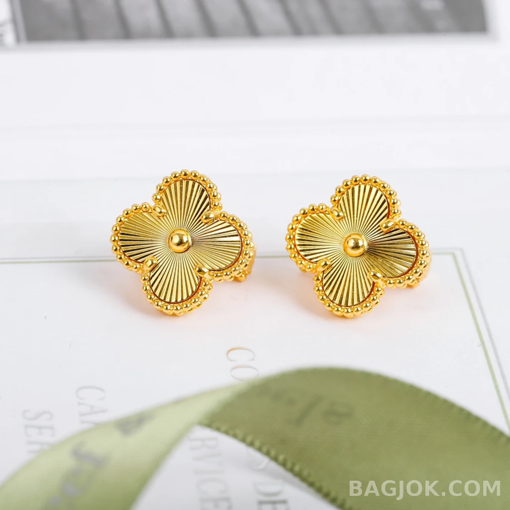 반클리프 아펠 Van Cleef & Arpels Vintage Alhambra 귀걸이 상세 이미지