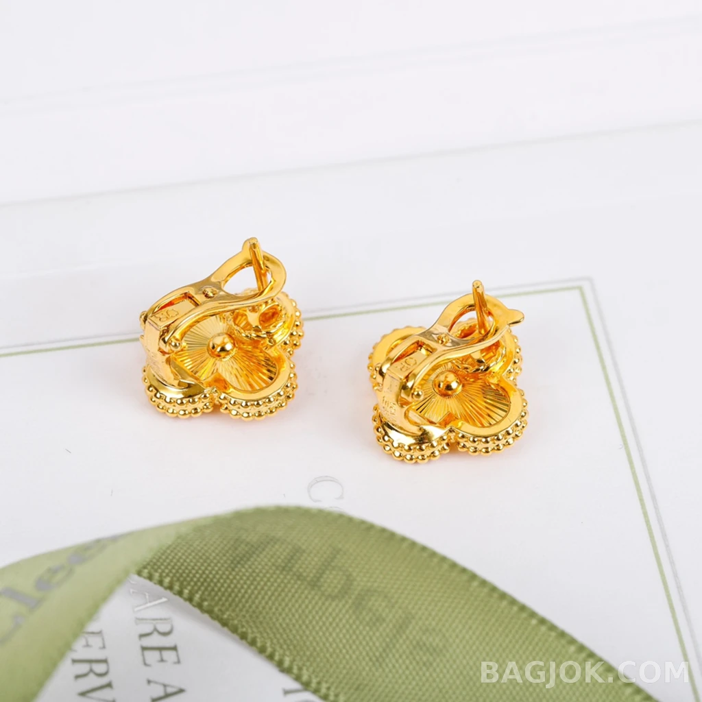 반클리프 아펠 Van Cleef & Arpels Vintage Alhambra 귀걸이 상세 이미지