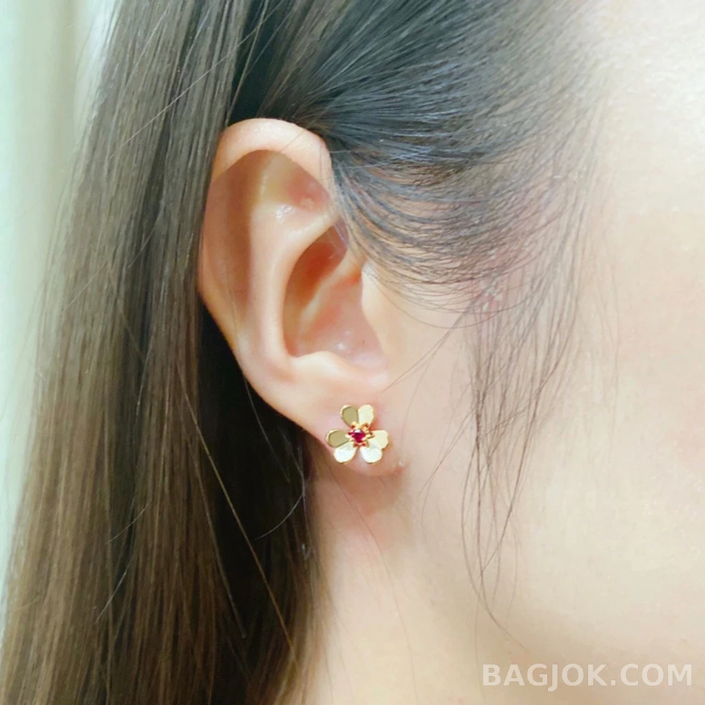 반클리프 아펠 Van Cleef & Arpels Frivole 미니 귀걸이 상세 이미지