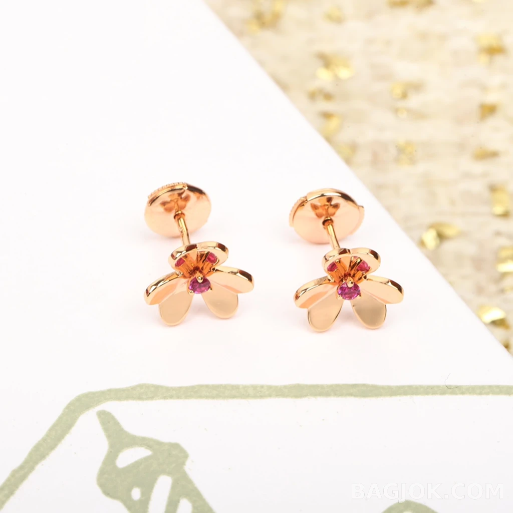 반클리프 아펠 Van Cleef & Arpels Frivole 미니 귀걸이 상세 이미지