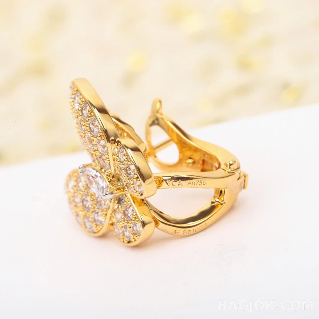 반클리프 아펠 Van Cleef & Arpels Two Butterfly 귀걸이 상세 이미지