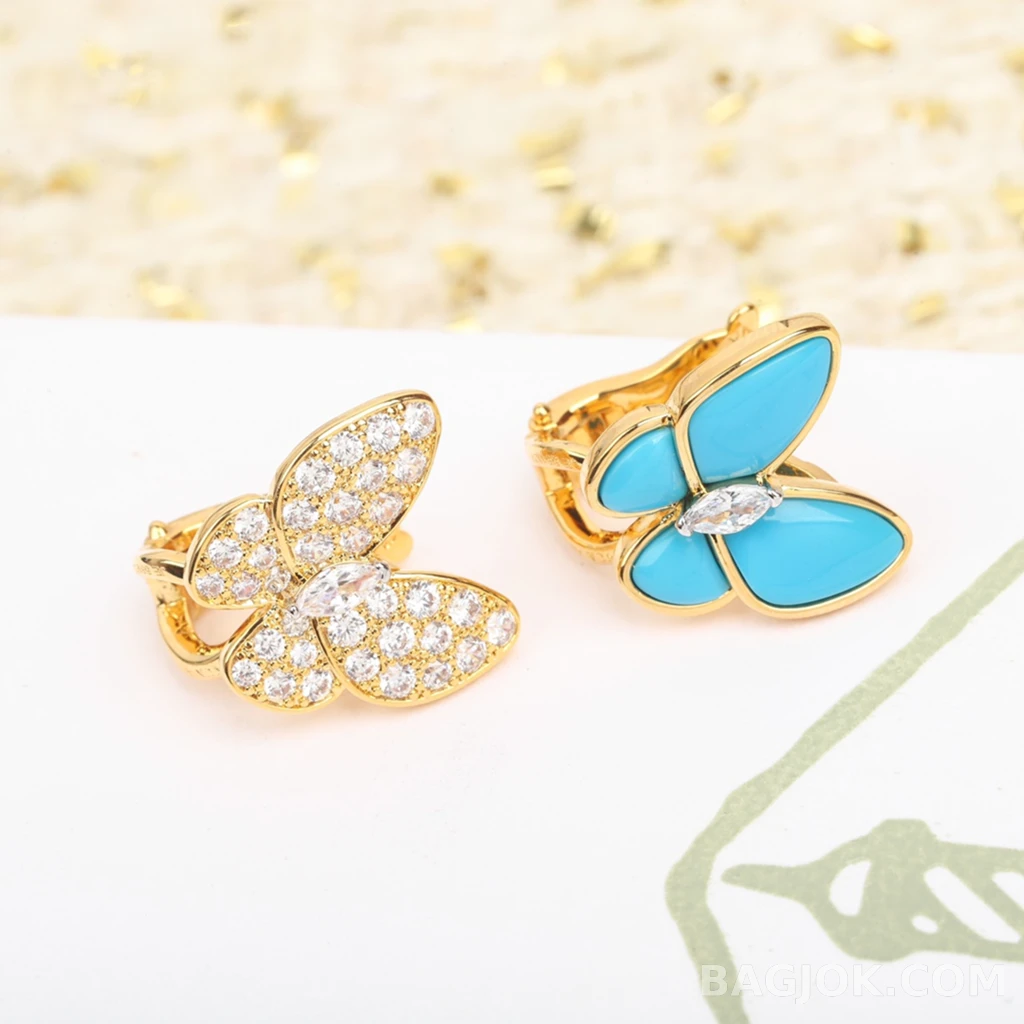 반클리프 아펠 Van Cleef & Arpels Two Butterfly 귀걸이 상세 이미지