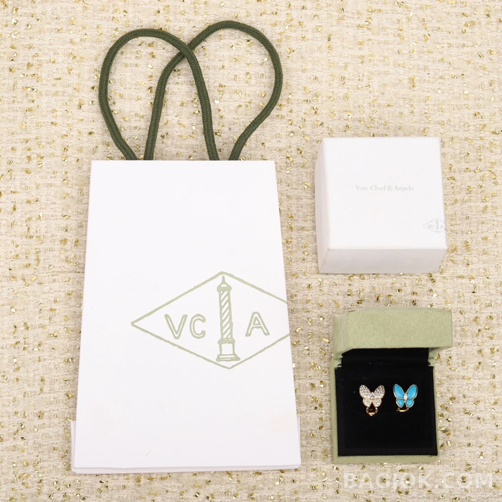 반클리프 아펠 Van Cleef & Arpels Two Butterfly 귀걸이 상세 이미지