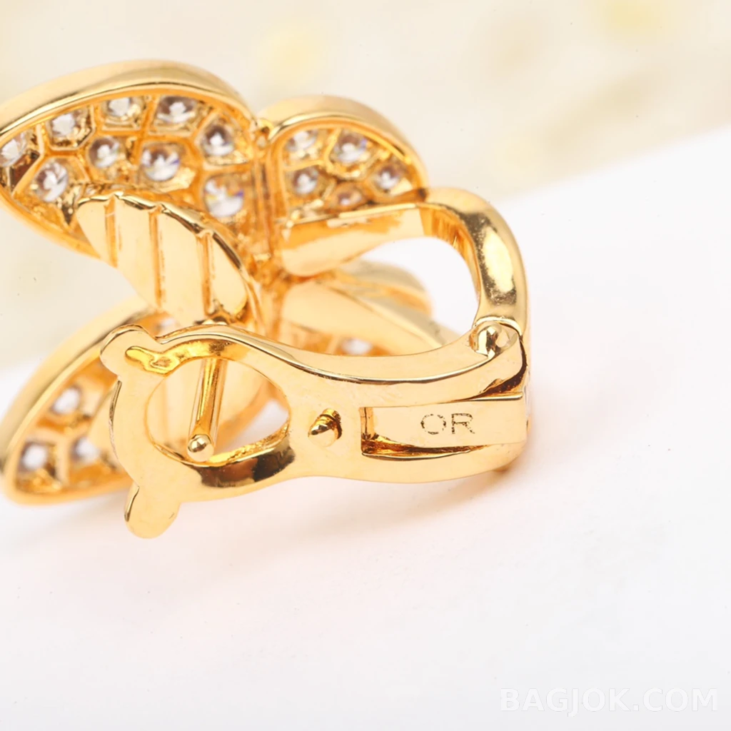 반클리프 아펠 Van Cleef & Arpels Two Butterfly 귀걸이 상세 이미지