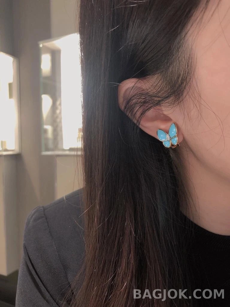 반클리프 아펠 Van Cleef & Arpels Two Butterfly 귀걸이 상세 이미지