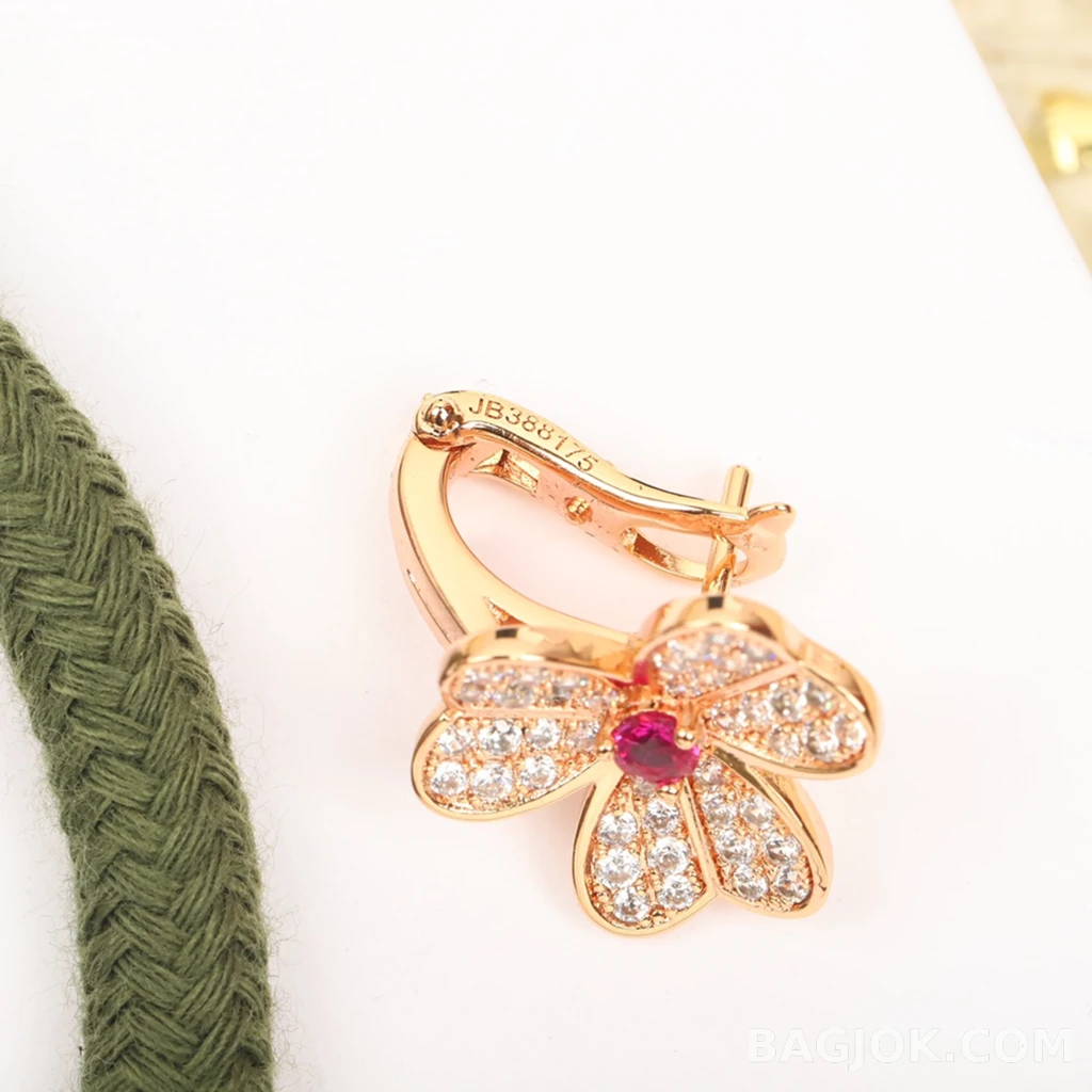 반클리프 아펠 Van Cleef & Arpels Frivole 미니 귀걸이 상세 이미지