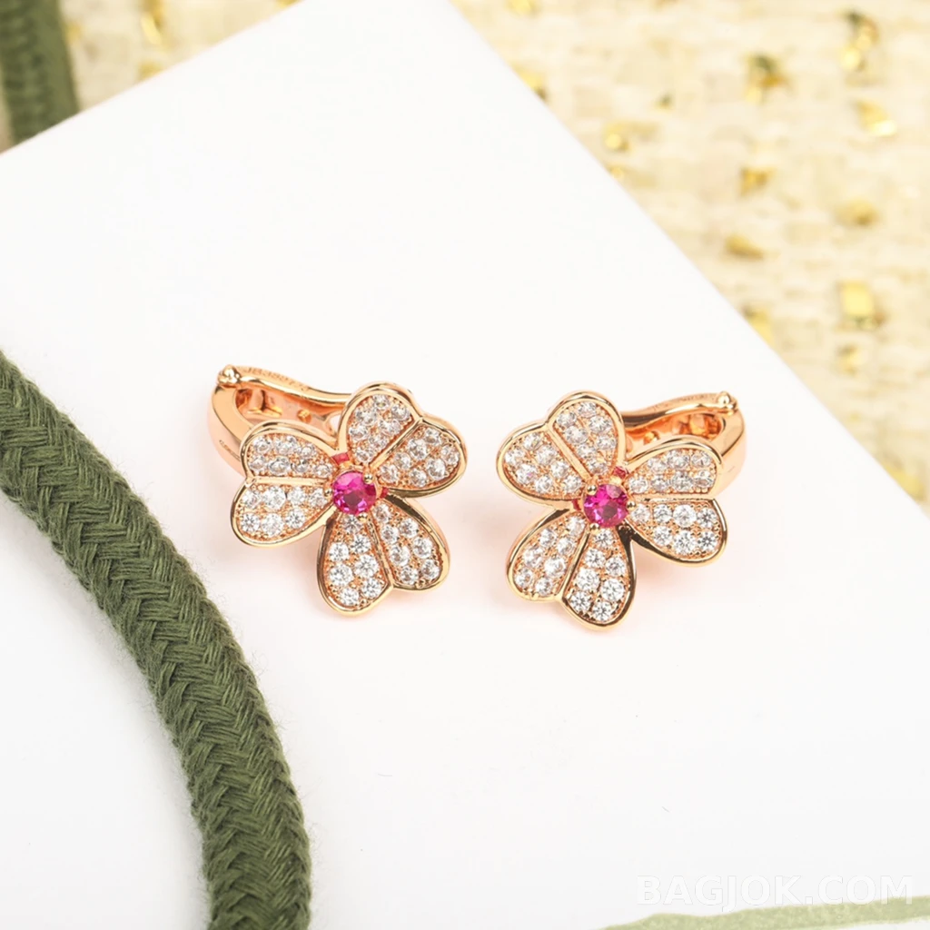 반클리프 아펠 Van Cleef & Arpels Frivole 미니 귀걸이 상세 이미지