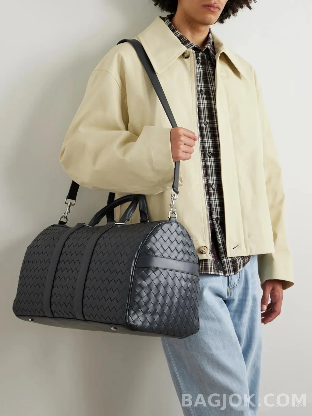 보테가베네타 Bottega Veneta 인트레치아토 캐빈 더플 상세 이미지