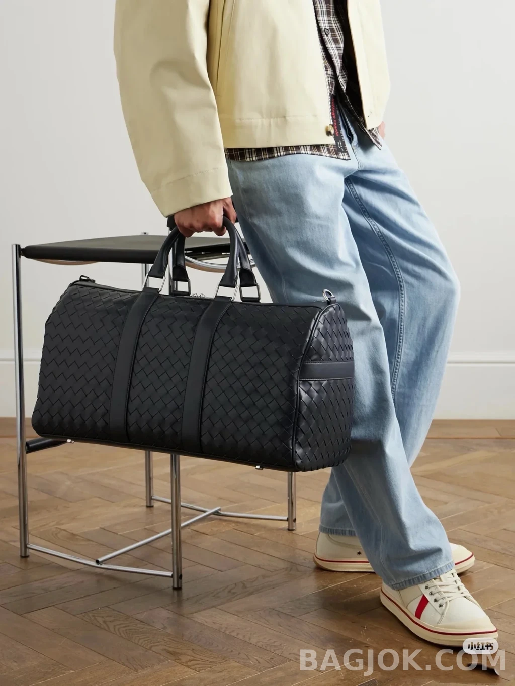 보테가베네타 Bottega Veneta 인트레치아토 캐빈 더플 상세 이미지