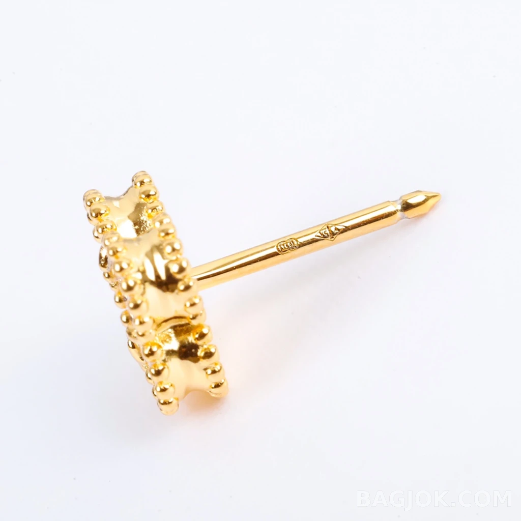 반클리프 아펠 Van Cleef & Arpels Vintage Alhambra 미니 귀걸이 상세 이미지