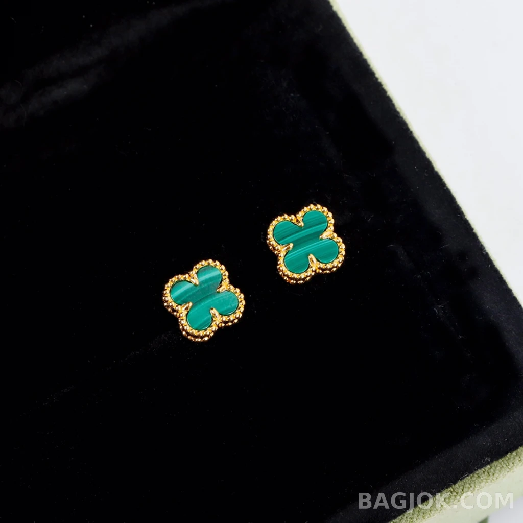 반클리프 아펠 Van Cleef & Arpels Vintage Alhambra 미니 귀걸이 상세 이미지