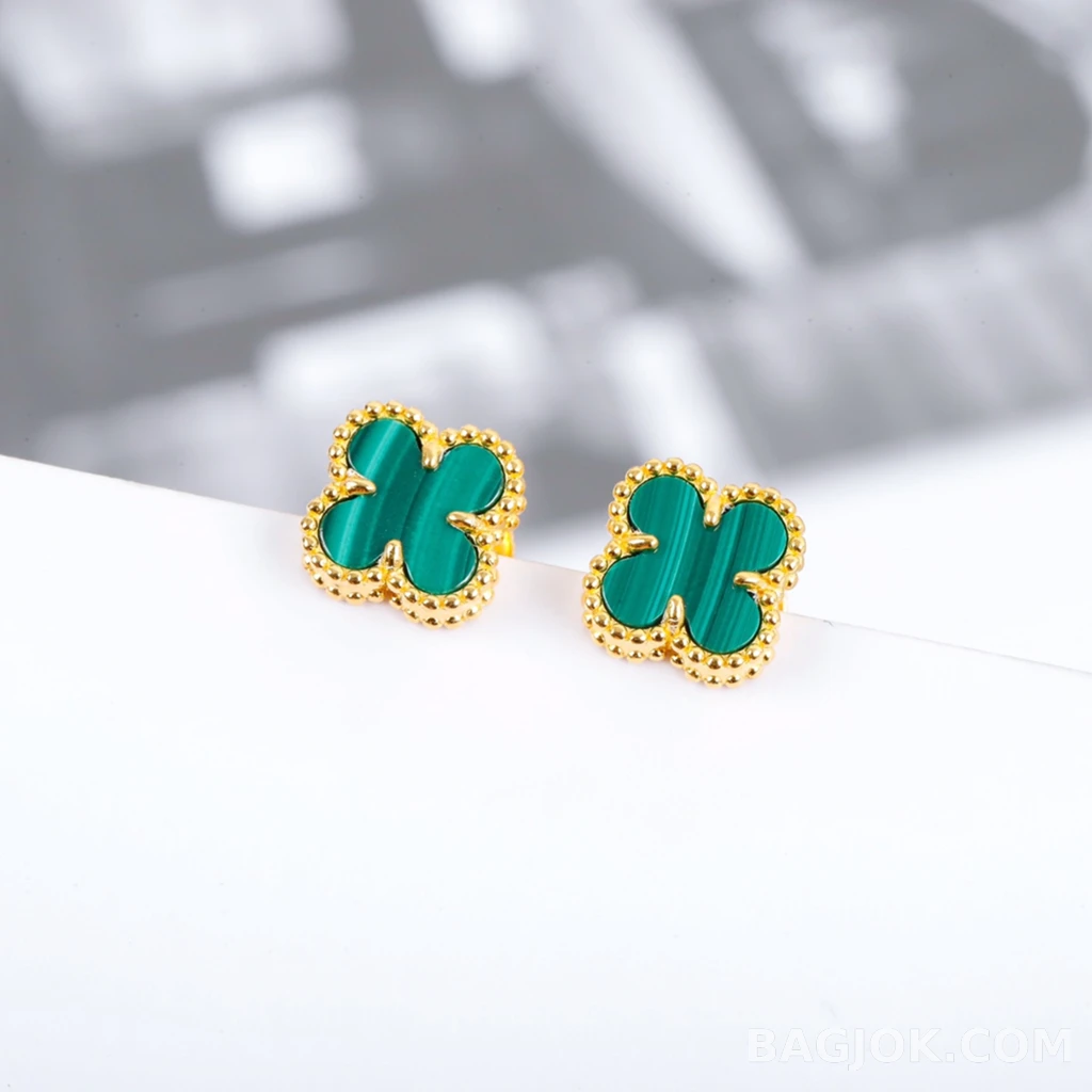 반클리프 아펠 Van Cleef & Arpels Vintage Alhambra 미니 귀걸이 상세 이미지