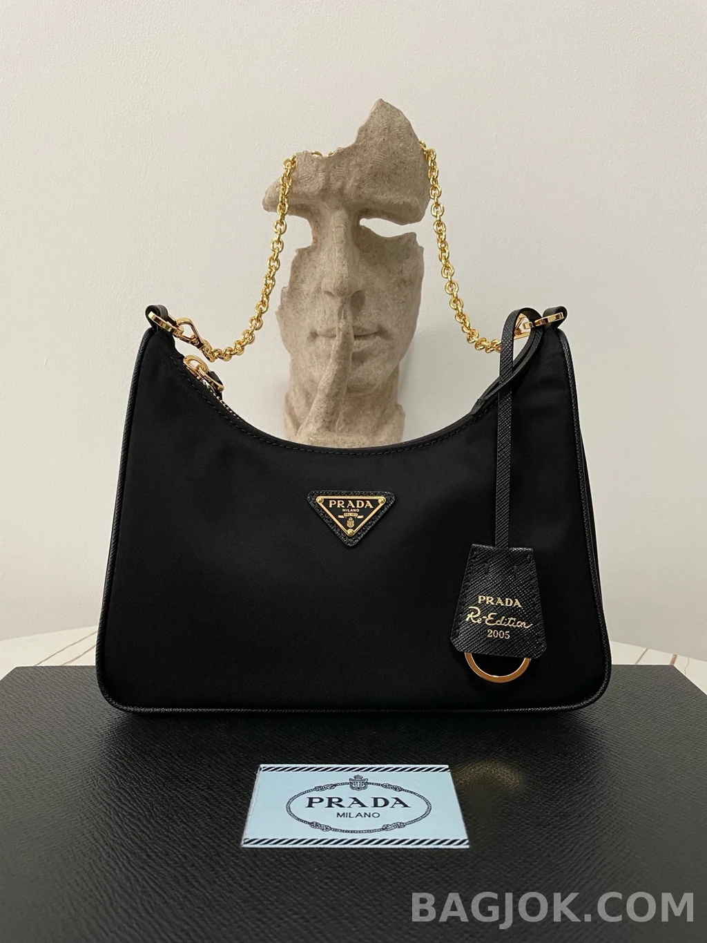 프라다 Prada 테수토 체인 호보백 상세 이미지