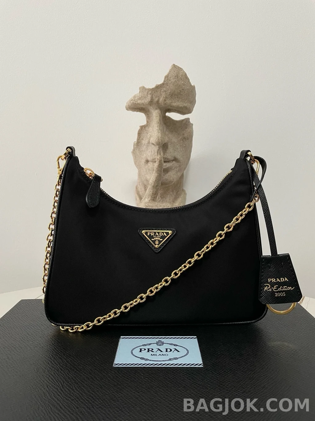 프라다 Prada 테수토 체인 호보백 상세 이미지