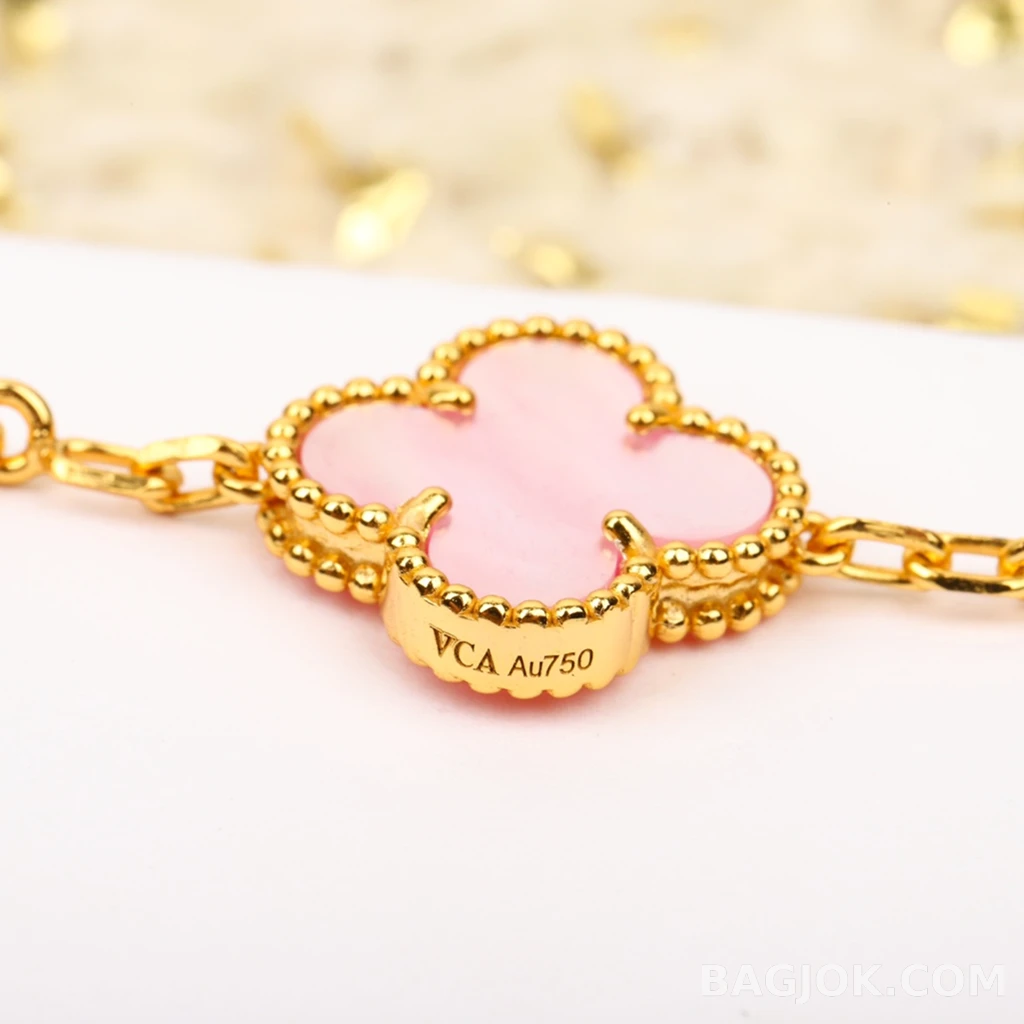 반클리프 아펠 Van Cleef & Arpels Vintage Alhambra 기요셰 팔찌 상세 이미지
