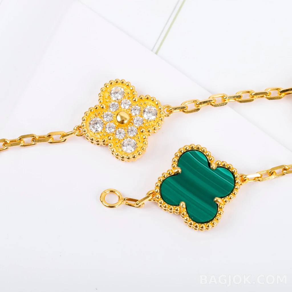 반클리프 아펠 Van Cleef & Arpels Vintage Alhambra 기요셰 팔찌 상세 이미지