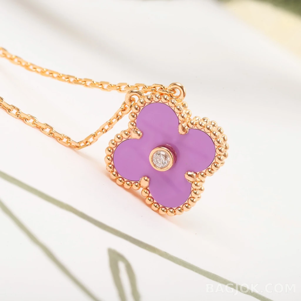 반클리프 아펠 Van Cleef & Arpels Vintage Alhambra 목걸이 상세 이미지