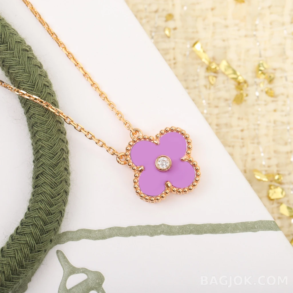 반클리프 아펠 Van Cleef & Arpels Vintage Alhambra 목걸이 상세 이미지