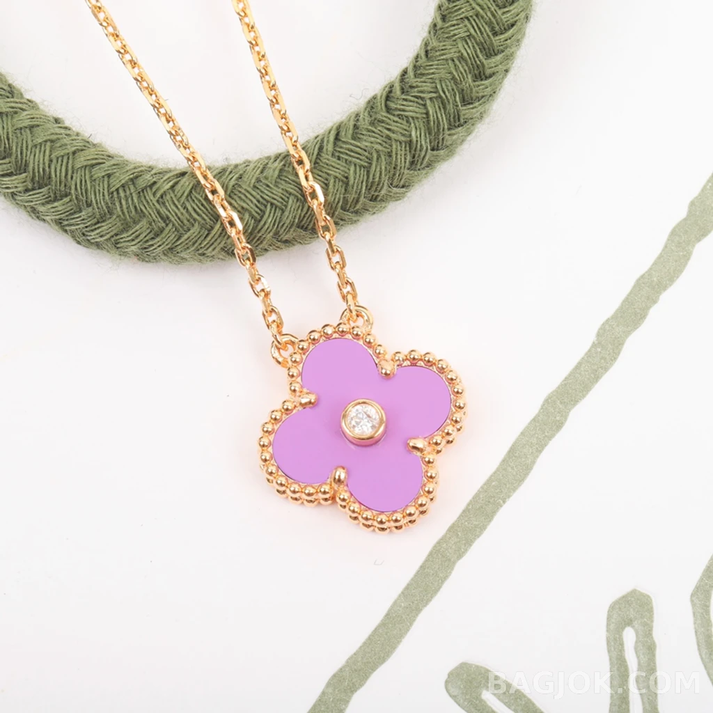 반클리프 아펠 Van Cleef & Arpels Vintage Alhambra 목걸이 상세 이미지