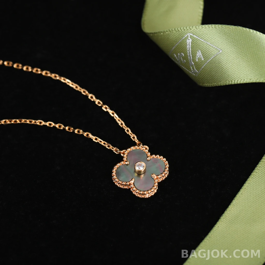 반클리프 아펠 Van Cleef & Arpels Vintage Alhambra 목걸이 상세 이미지