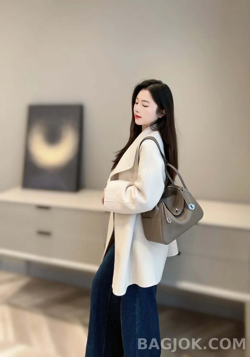 에르메스 Hermes 린디 26 TC 카프스킨 상세 이미지