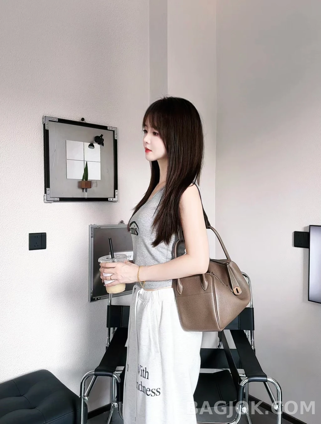 에르메스 Hermes 린디 26 TC 카프스킨 상세 이미지