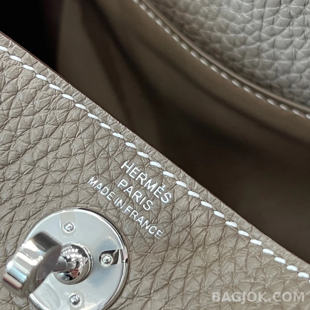 에르메스 Hermes 린디 미니 19 TC 카프스킨 상세 이미지