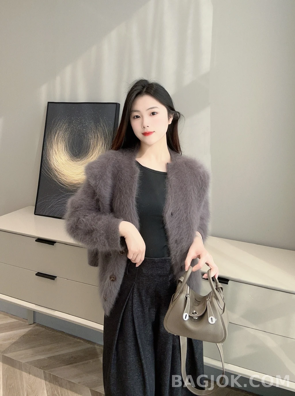 에르메스 Hermes 린디 미니 19 TC 카프스킨 상세 이미지